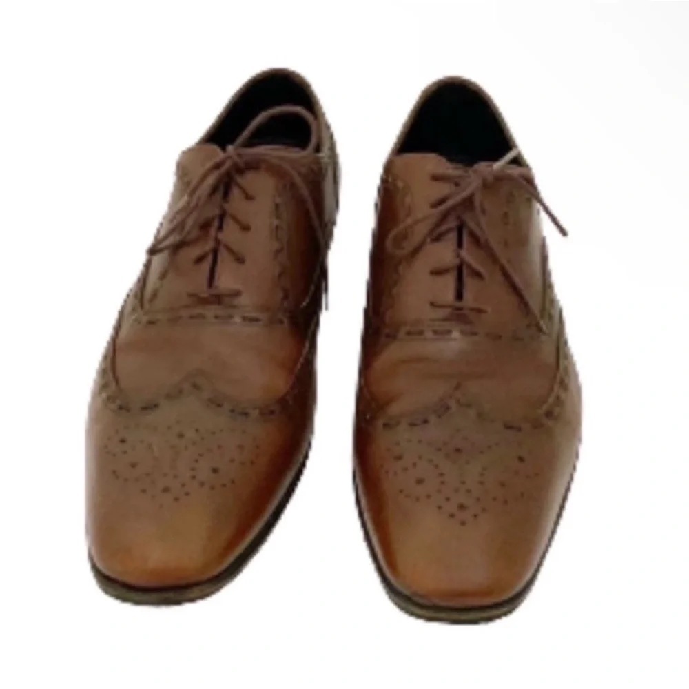 Rare Authentic CH Carolina Herrera luxury designer leather men's Oxford shoes 9